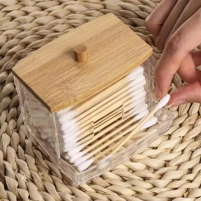 Bamboo Swab Box