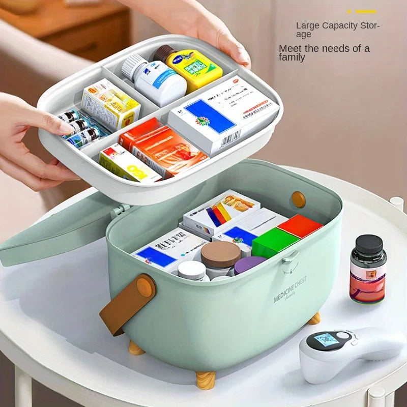 Large-Capacity Medicine Organizer