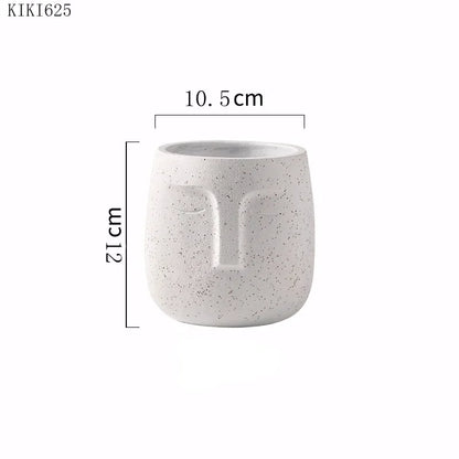 StoneFace Ceramic Pot