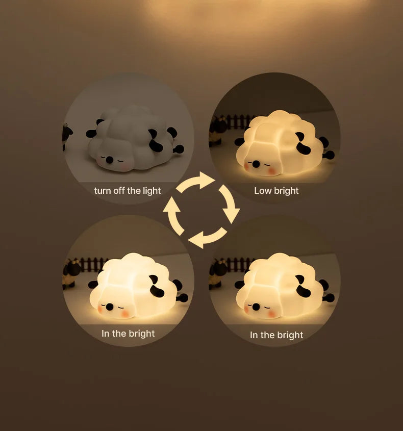 Sleepy Sheep Lamp