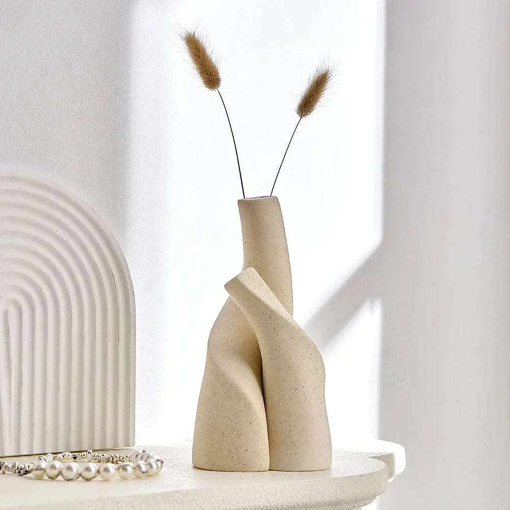 Modern Irregular Handmade Ceramic Vase