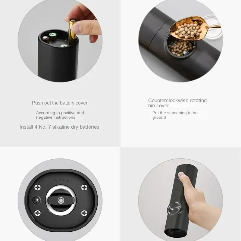 Electric Salt And Pepper Grinder