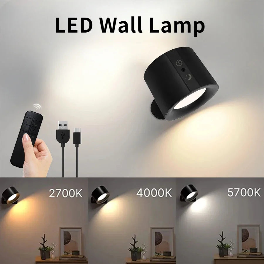 Magnetic LED Wall Lamp