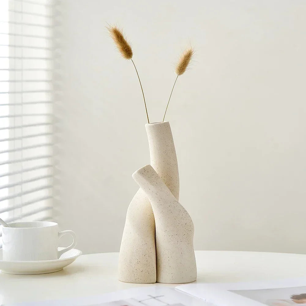 Modern Irregular Handmade Ceramic Vase