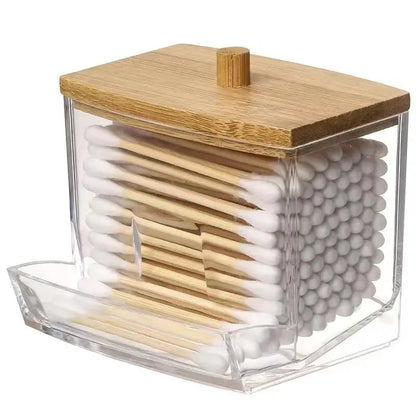 Bamboo Swab Box