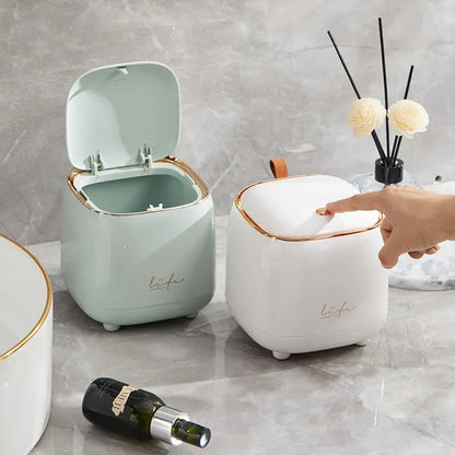 Luxury Desktop Trash Can